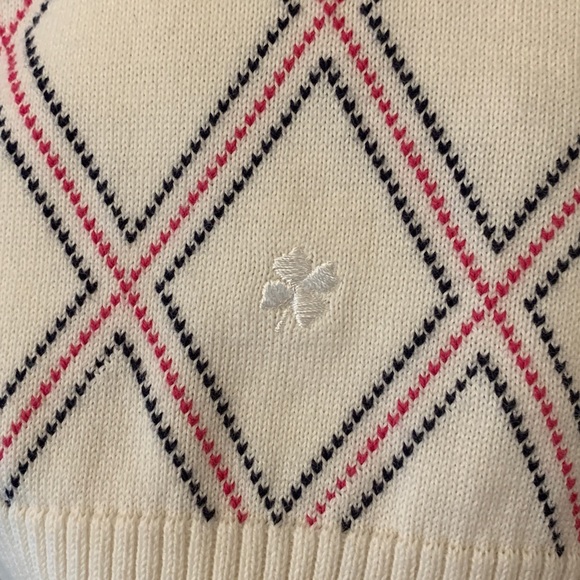 NWOT Bobby Jones Masters Golf Argyle Full Zip Sweater - Picture 5 of 7